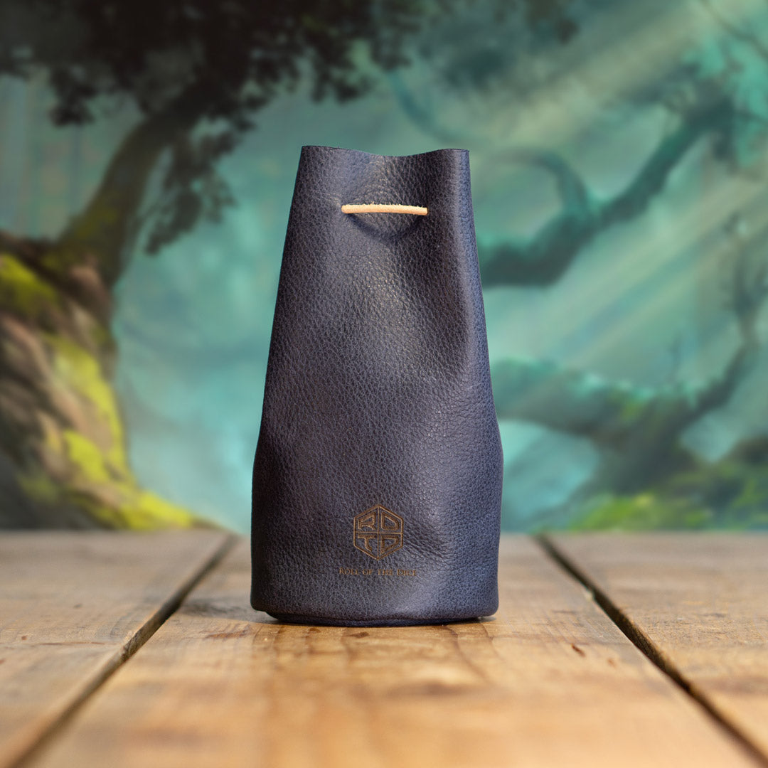 Dnd Dice Bag - Navy Blue