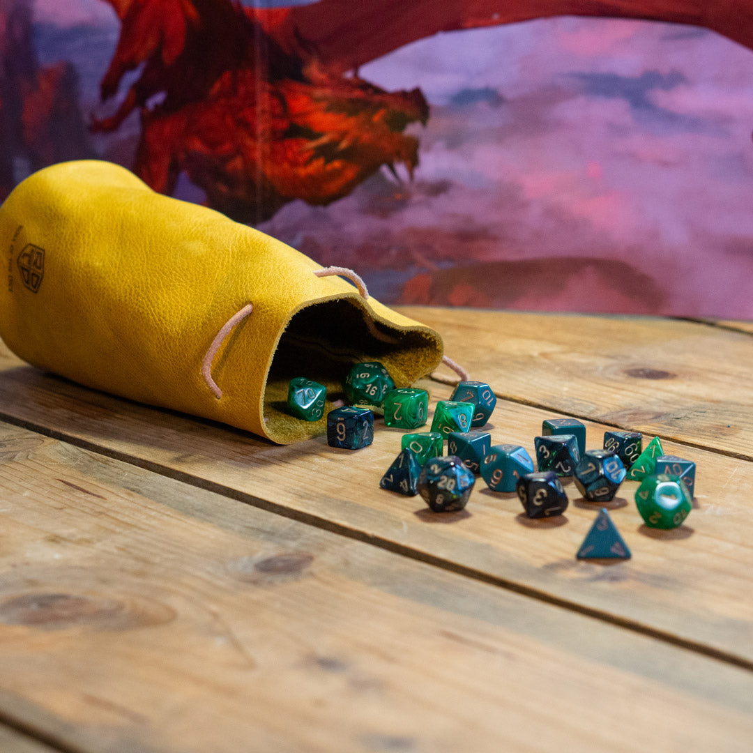 D&D Dice Bag - Yellow